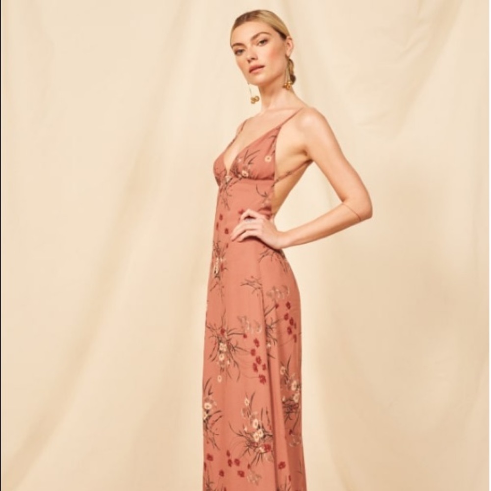REFORMATION open-back maxi dress - Size US 2